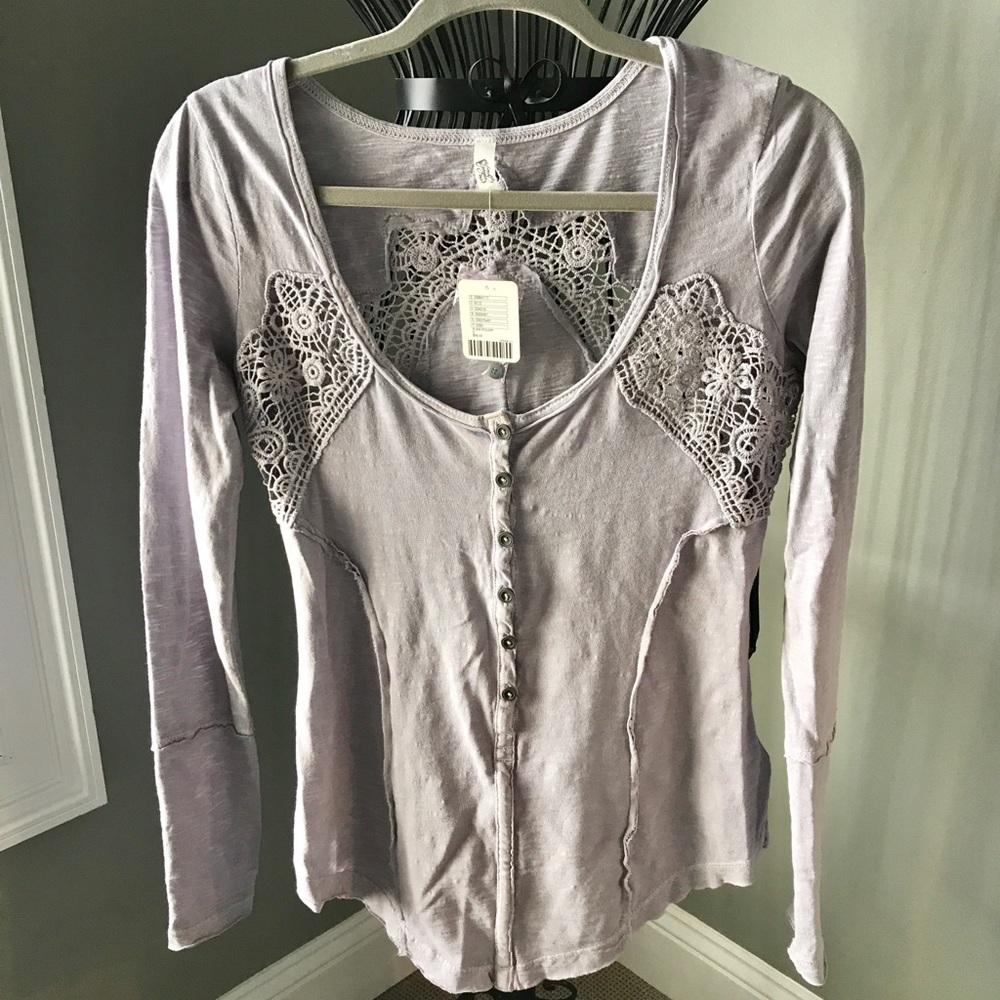 NWT FREE PEOPLE KEEPSAKE HENLEY